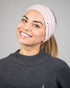 TreeHeadband Cable Knit Italian Clay